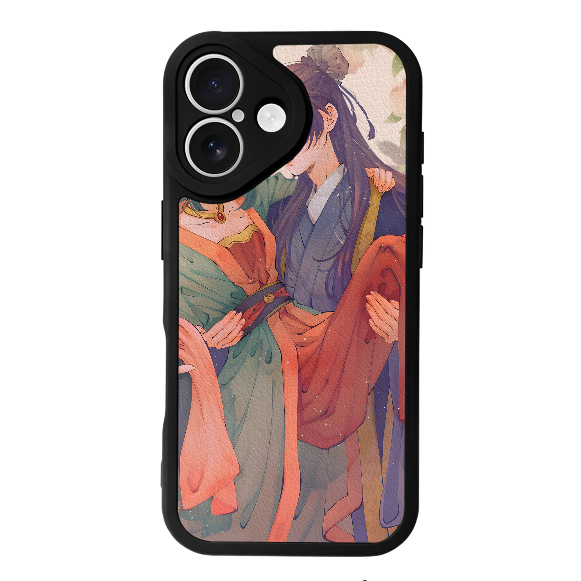 （画像用） 薬屋のひとりごと The Apothecary Diaries 【iPhone 16シリーズ対応】シリコンスマホケース（レザー調） 材質：シリコン